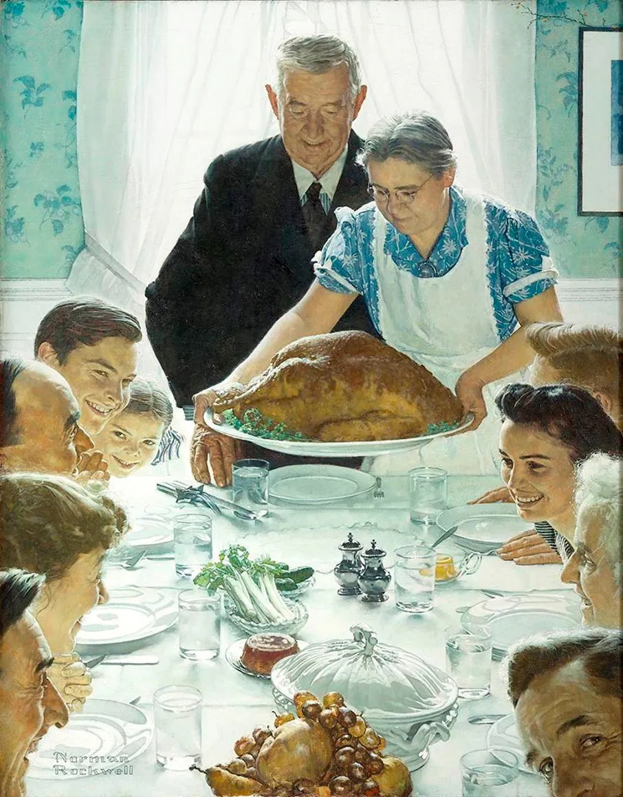 Freedom From Want, Norman Rockwell (1943)